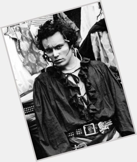Happy Birthday to Adam Ant, a guy I used to kiss every night before bed (well a poster of him) 