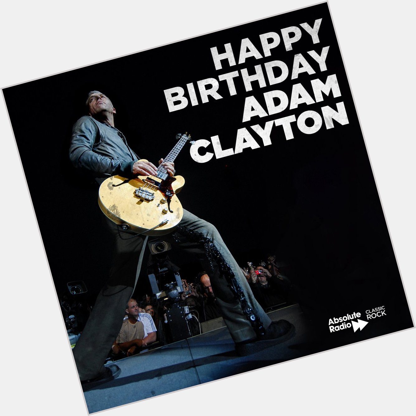 Happy birthday to trusty bassist Adam Clayton! He turns 60 today! 