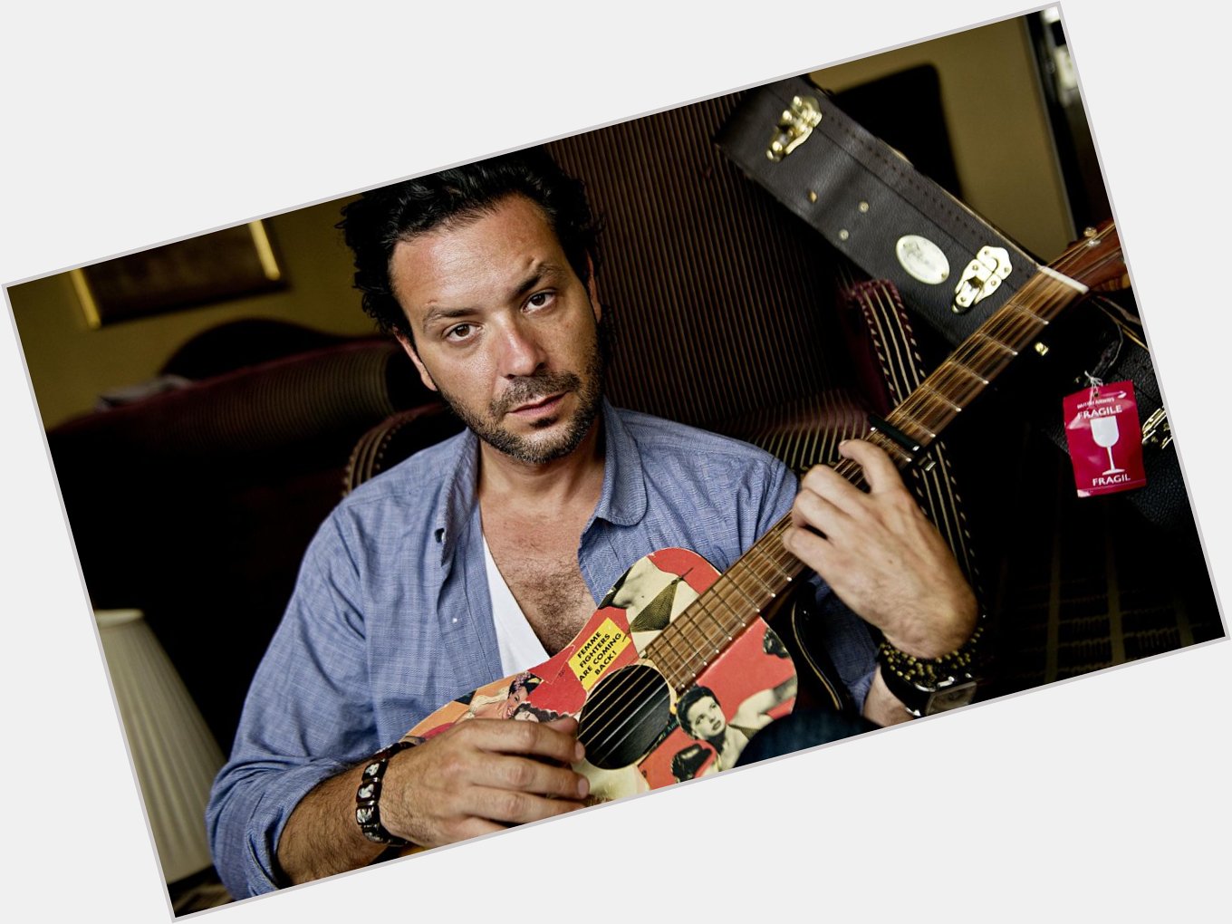 Happy Birthday to Adam Cohen! May you spend it relaxing on a beach in Greece. 