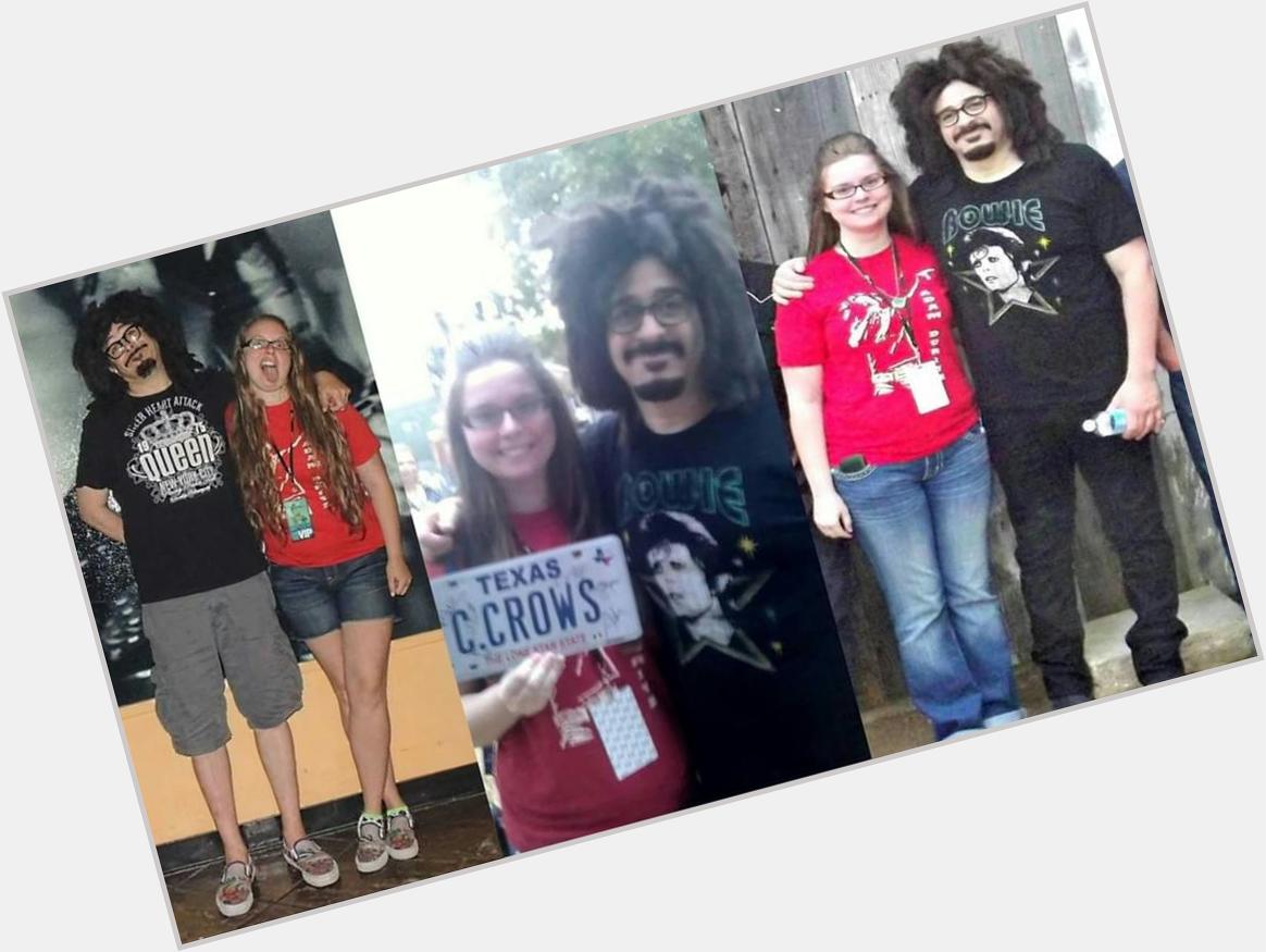Happy birthday to my favorite lyricist, Adam Duritz of . Your music has changed my life since age of 4 