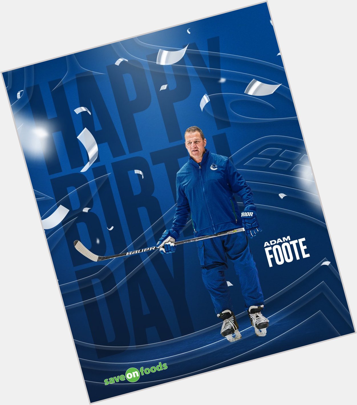 Wishing Assistant Coach Adam Foote a happy birthday  | 