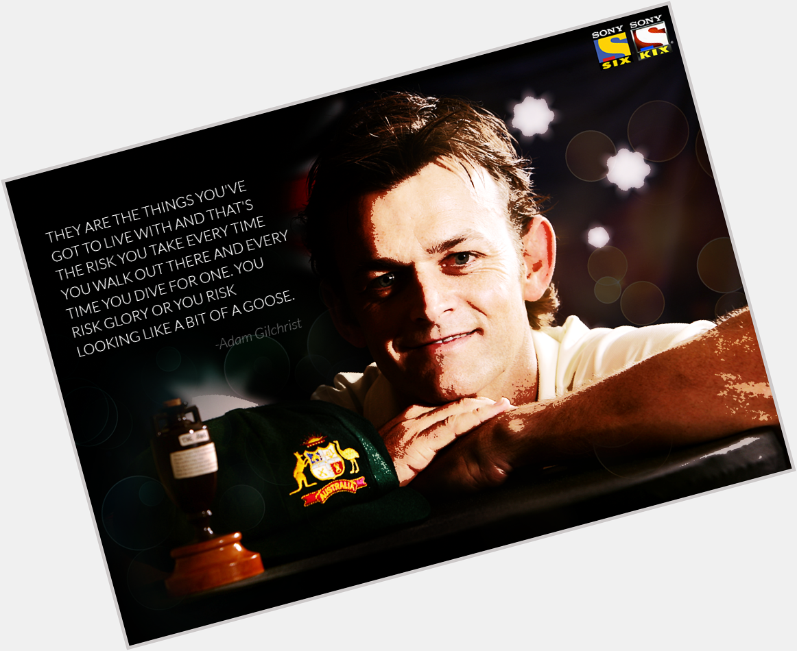Join us in wishing the swashbuckling opener Adam Gilchrist a very Happy Birthday  