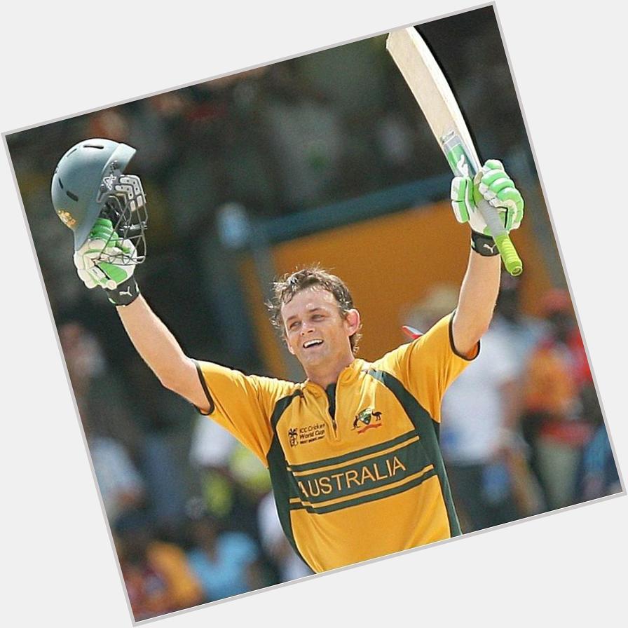 Happy birthday to the greatest wicket keeper! Happy birthday Adam Gilchrist. Are you missing Adam in All stars? 