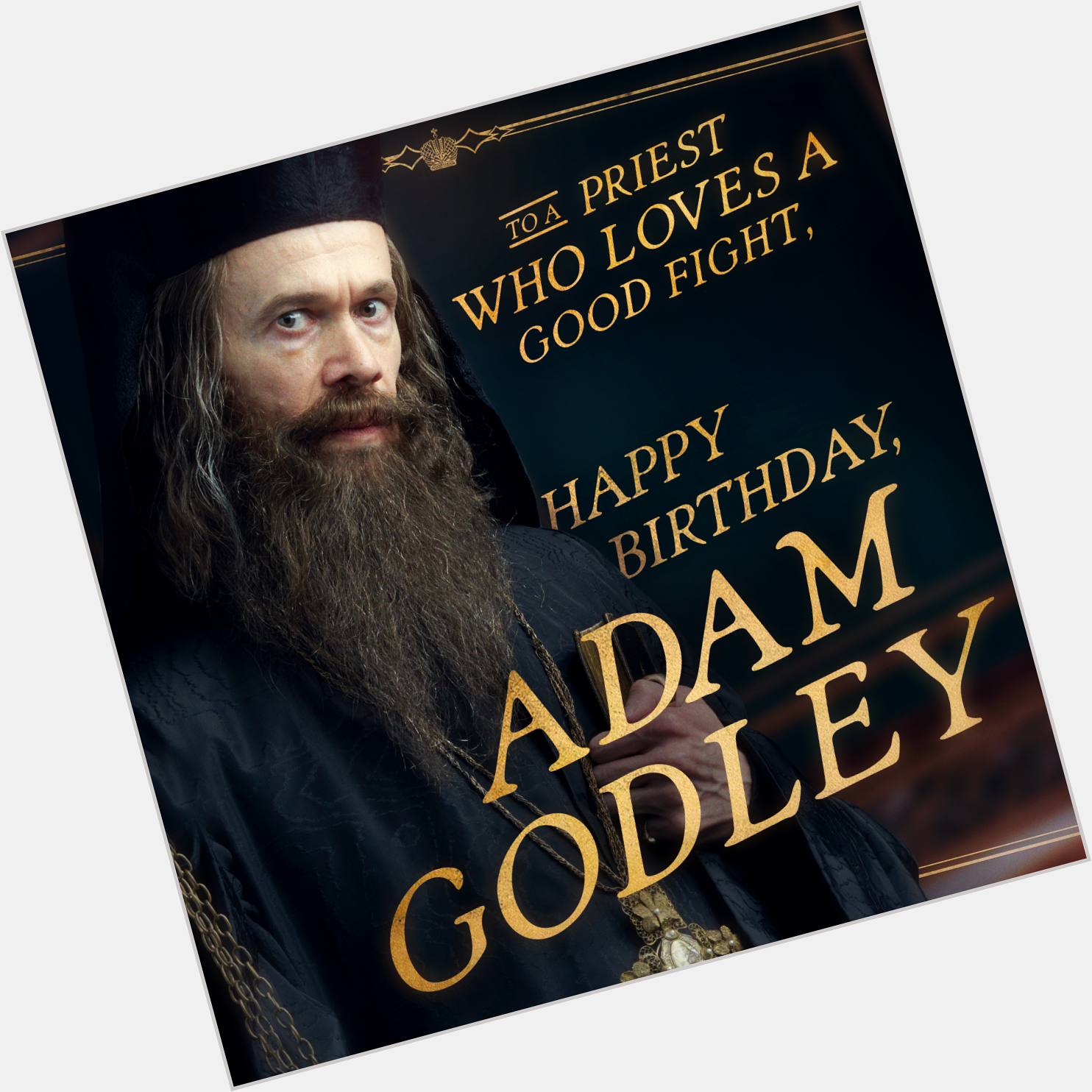 We are truly blessed to have you in our court, Adam Godley. Happy birthday! 