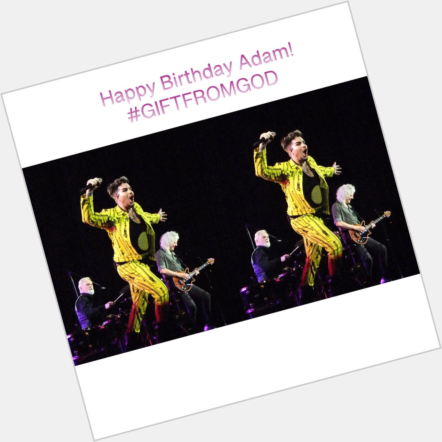 Happy Birthday Adam Lambert   