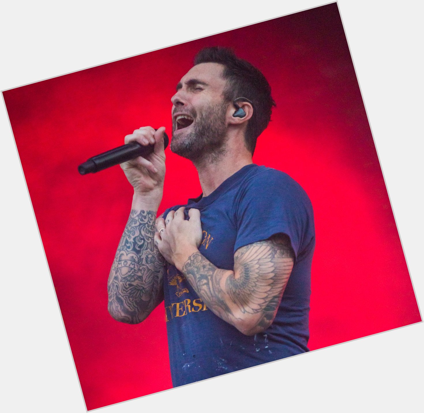 Today\s goes to Birthday Boy Adam Levine! Happy 40th Birthday to Maroon 5\s sexy front man! 