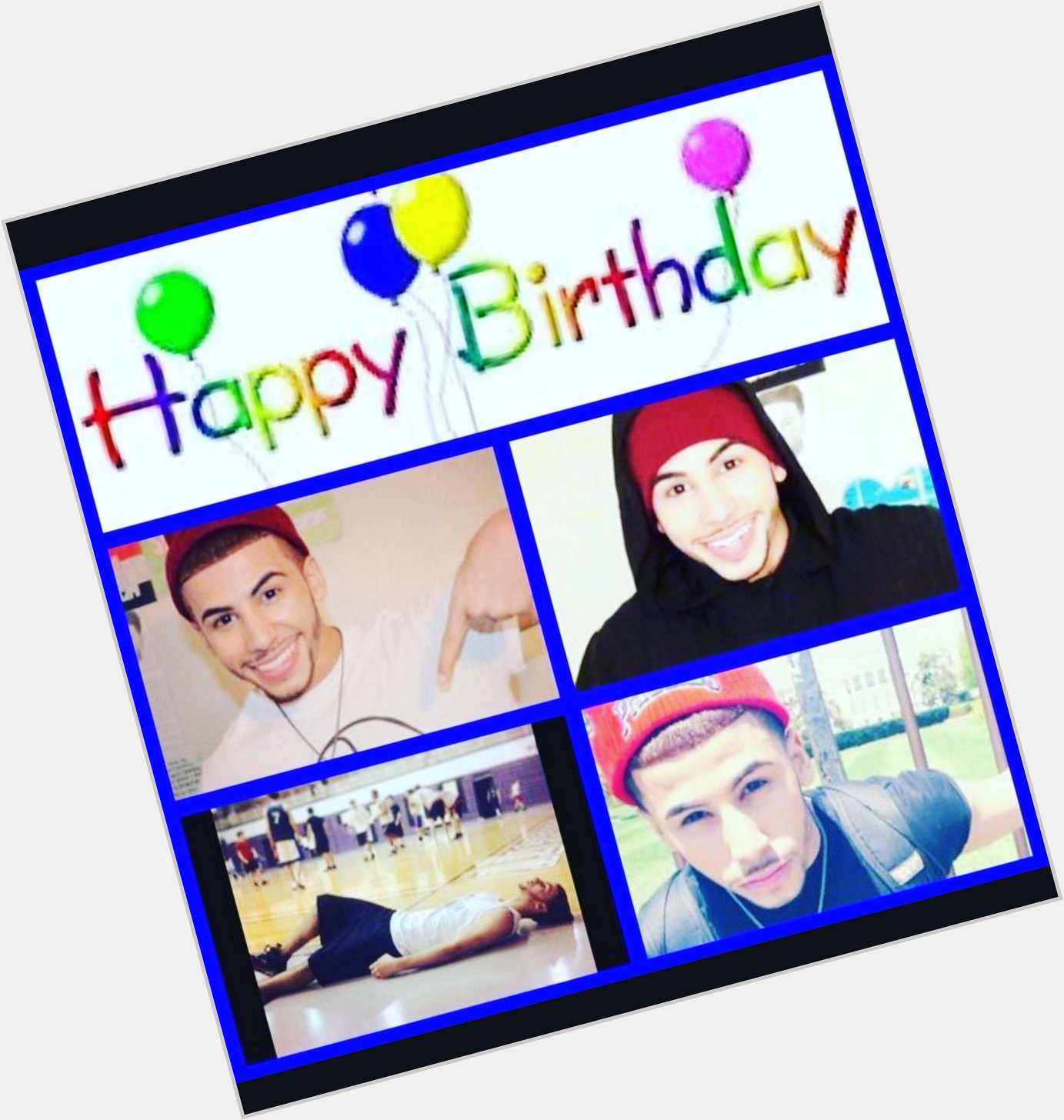 Happy birthday Adam saleh you are the best you always make me smile even when I am sad I love you    