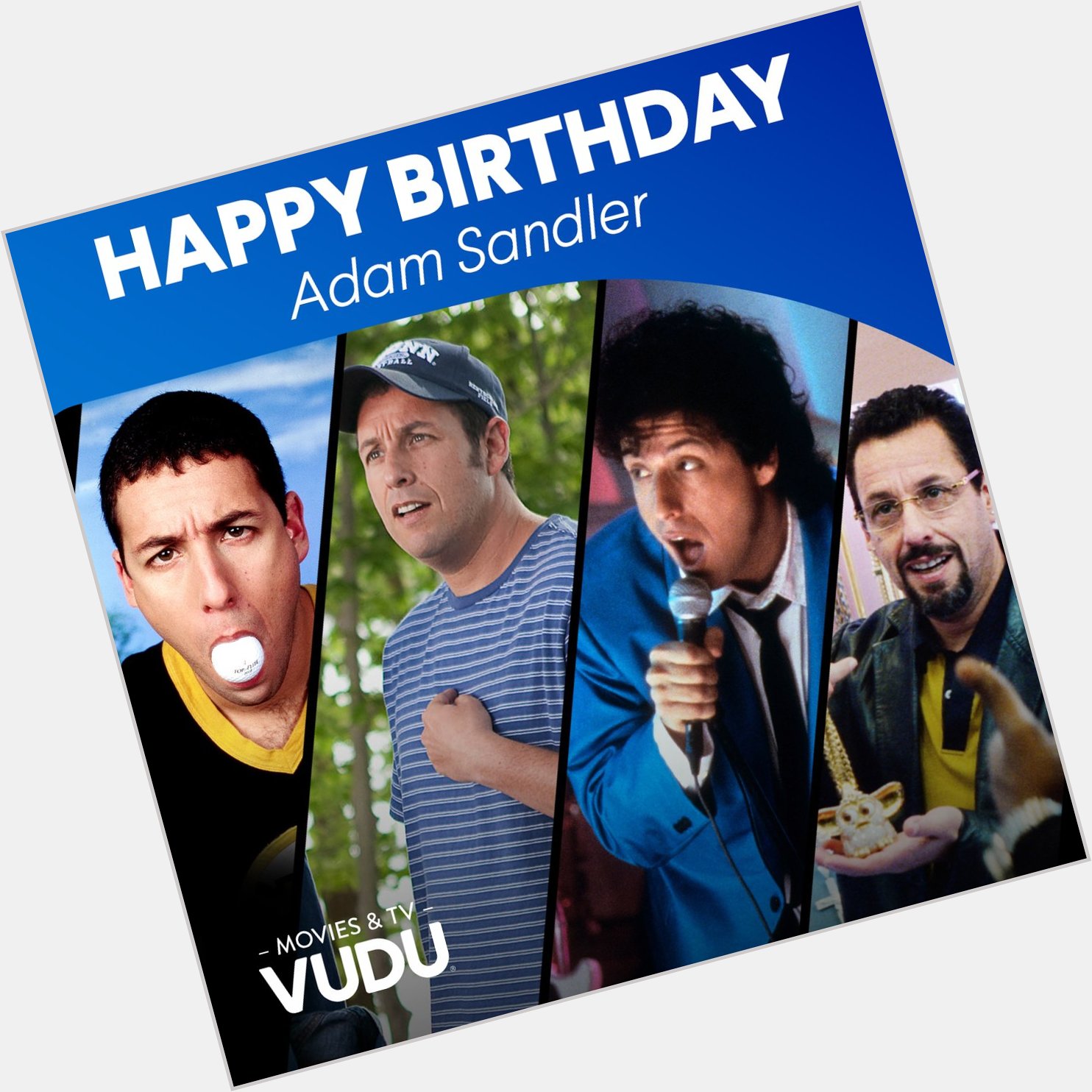 Happy Birthday to one of our favorite funny guys, Adam Sandler. What\s your favorite Sandler character? 