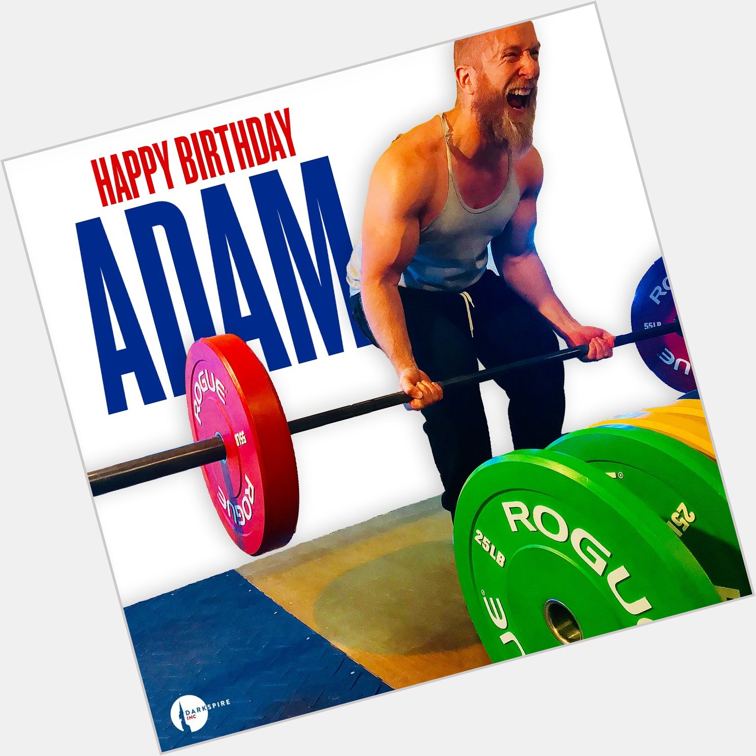 Happy Birthday to our designer Adam Shaw 