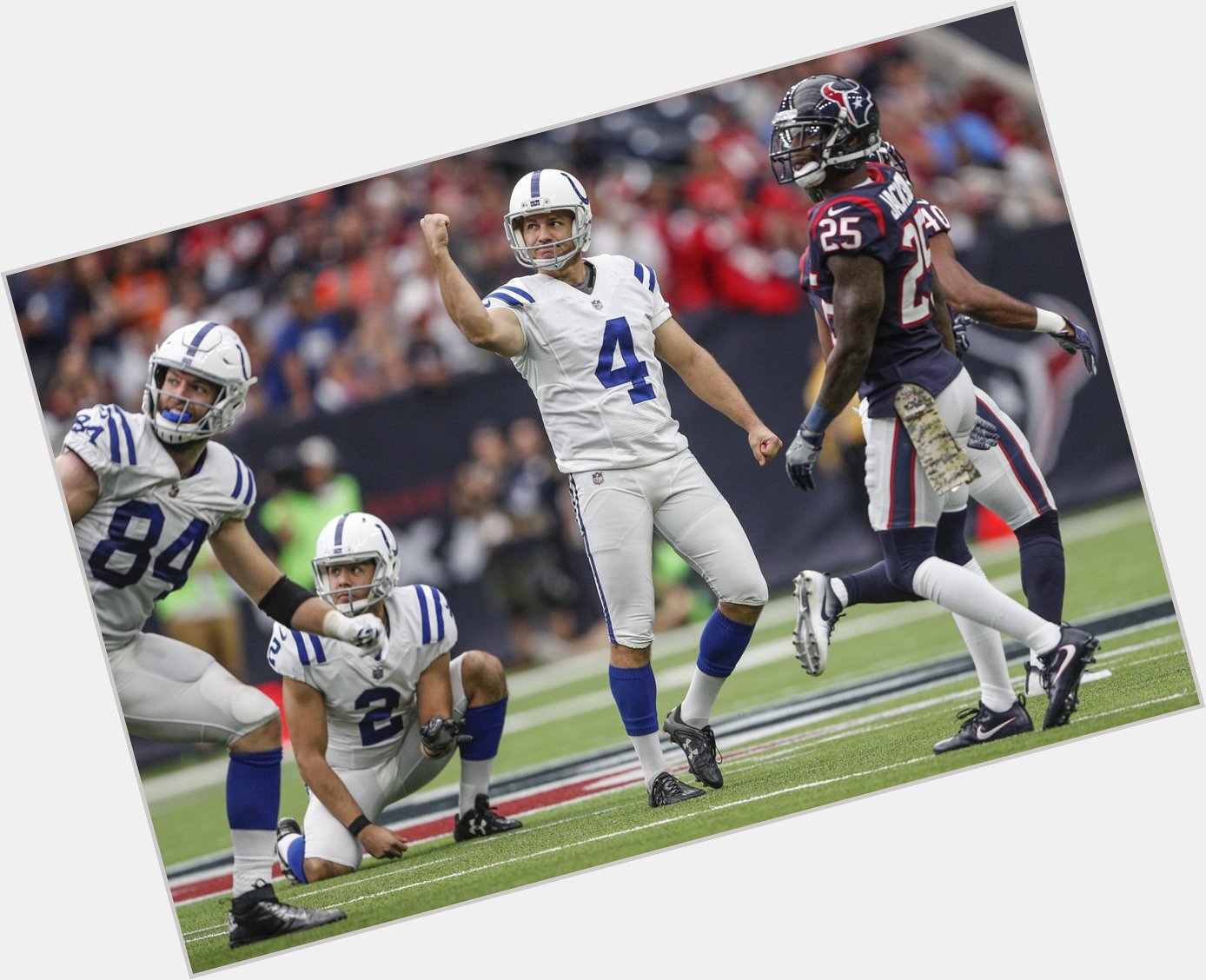 Happy 45th birthday to kicker Adam Vinatieri.

Others might know him as the . 