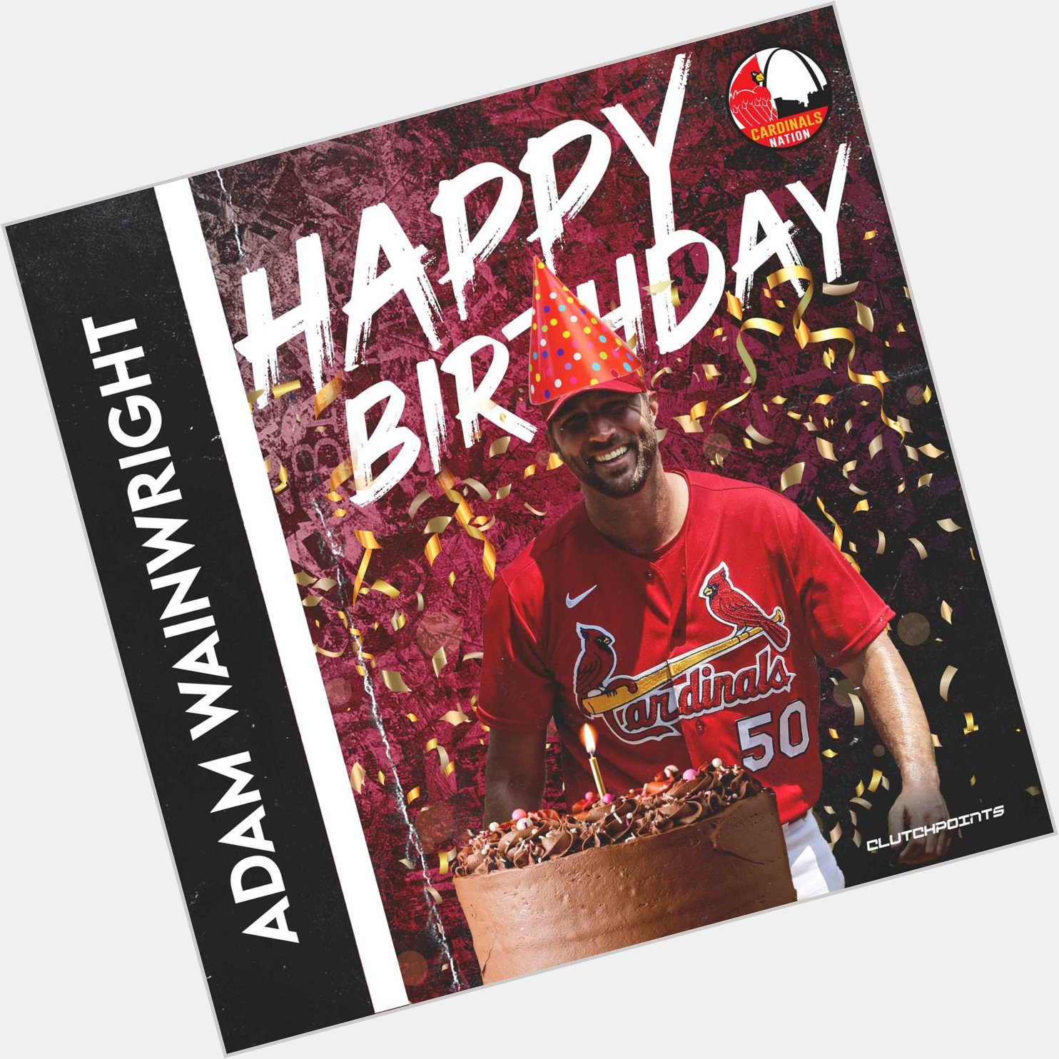 Join Cardinals Nation in wishing Adam Wainwright a happy 40th birthday!  
