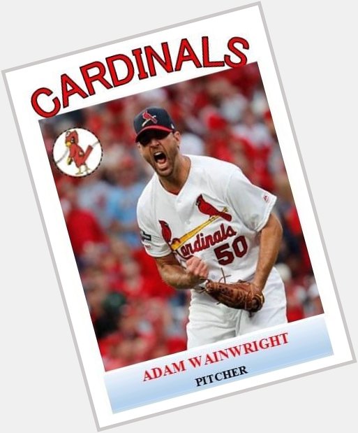 Happy 40th birthday to Adam Wainwright.  Having the best year of any Cardinals pitcher. 
