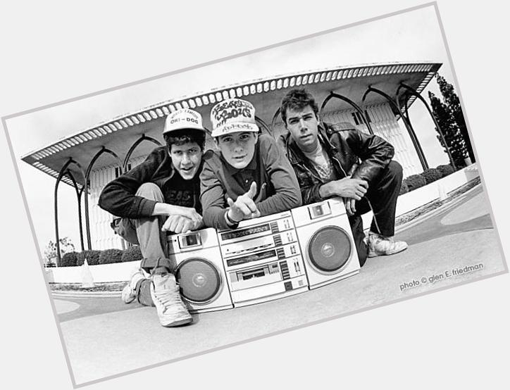 Happy Birthday, MCA! Adam Yauch would have been 51 today. Photo: Beastie Boys at LMU campus for their KXLU interview 