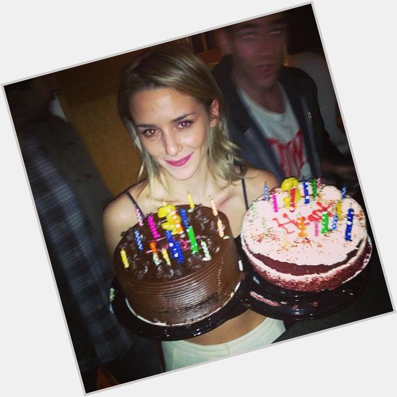 Addison Timlin celebrating her birthday the previous years. Happy Birthday our Luce! :) 
