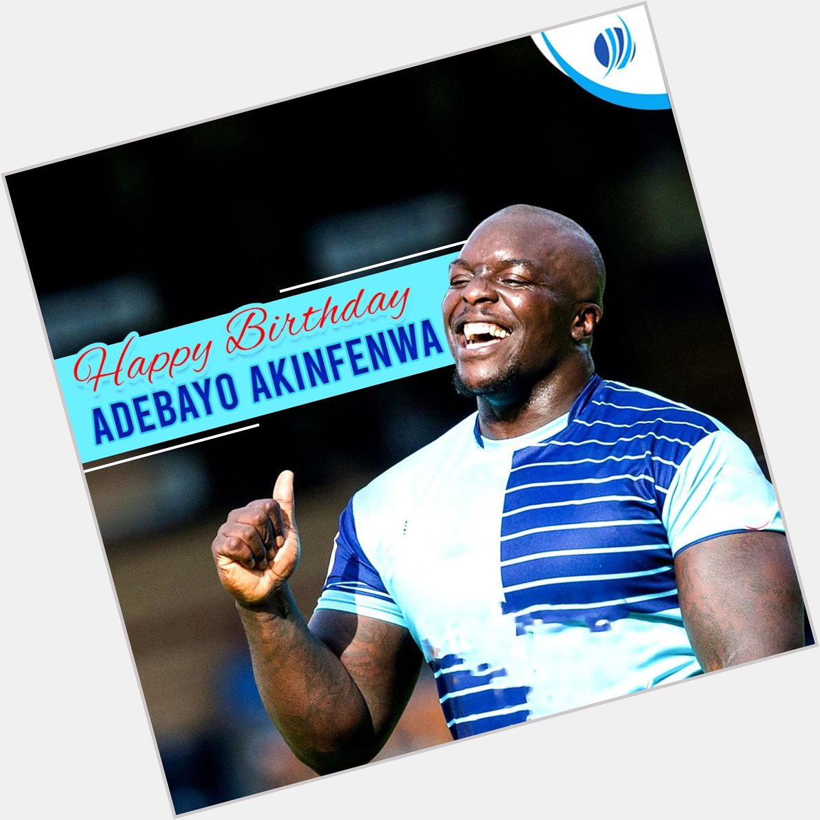 Happy Birthday Adebayo Akinfenwa the strongest footballer in the world.    