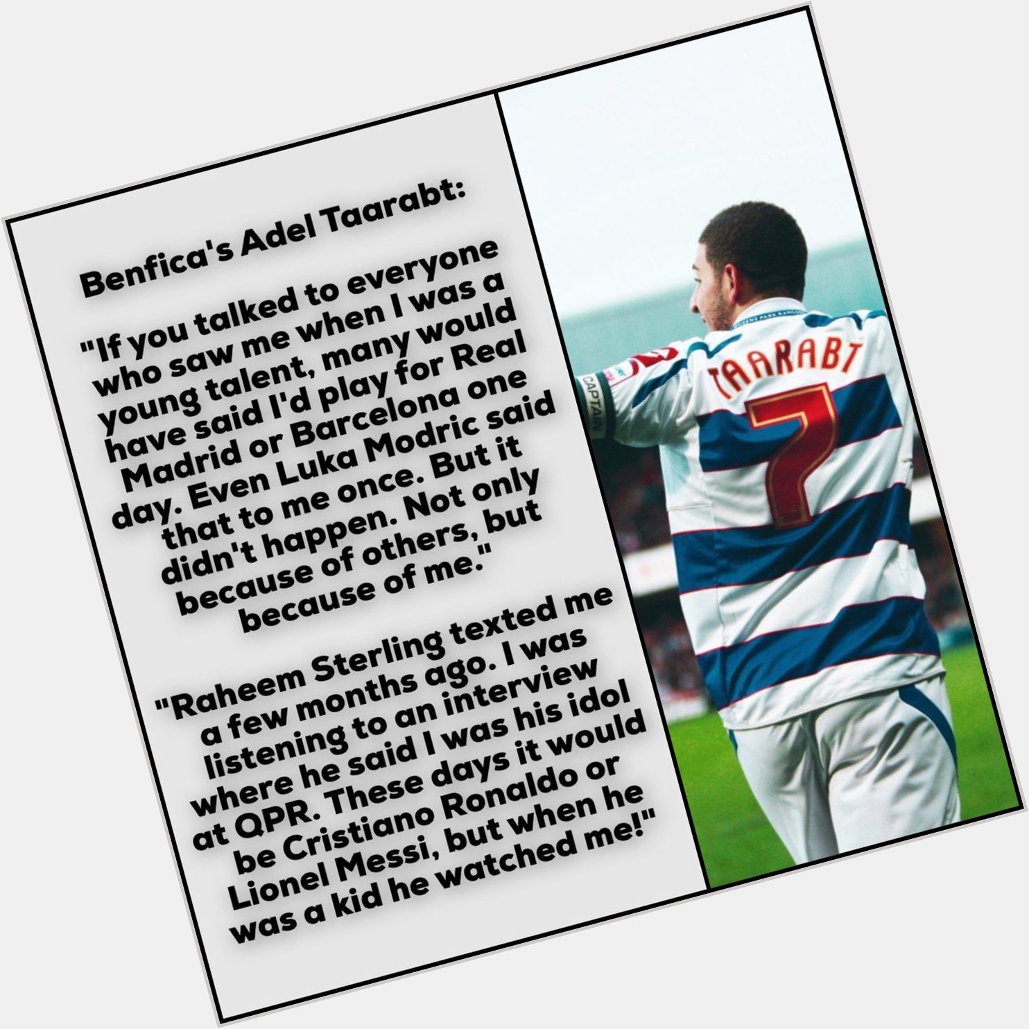 Happy Birthday to Adel Taarabt, who turns 32 today.  
