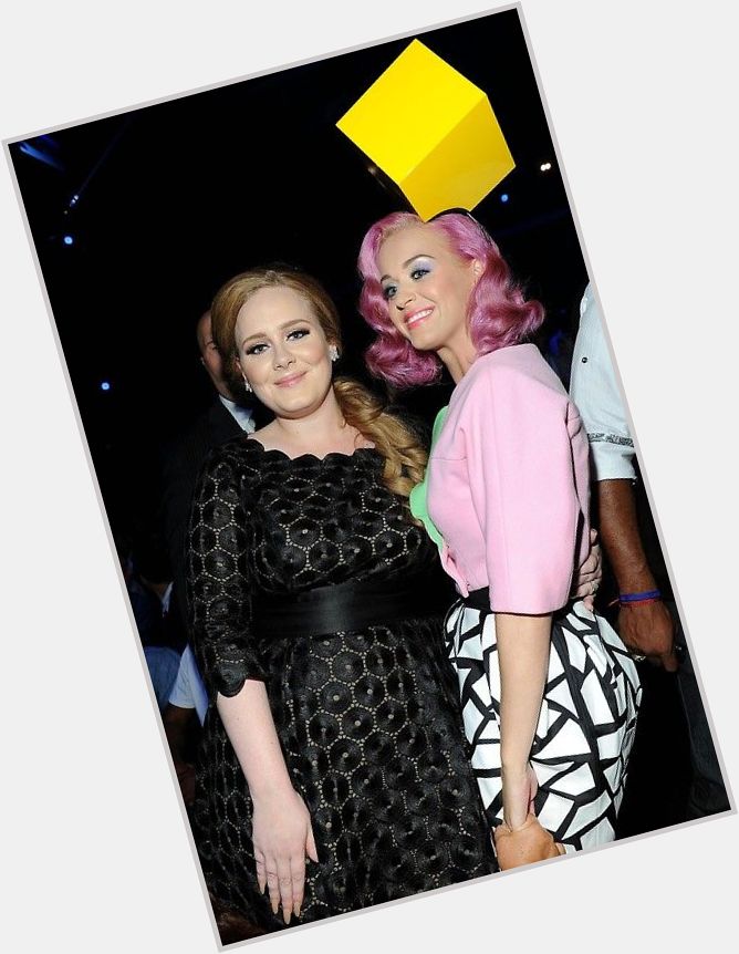 Happy birthday to Adele, Katy\s neighbour, by all the katycats 