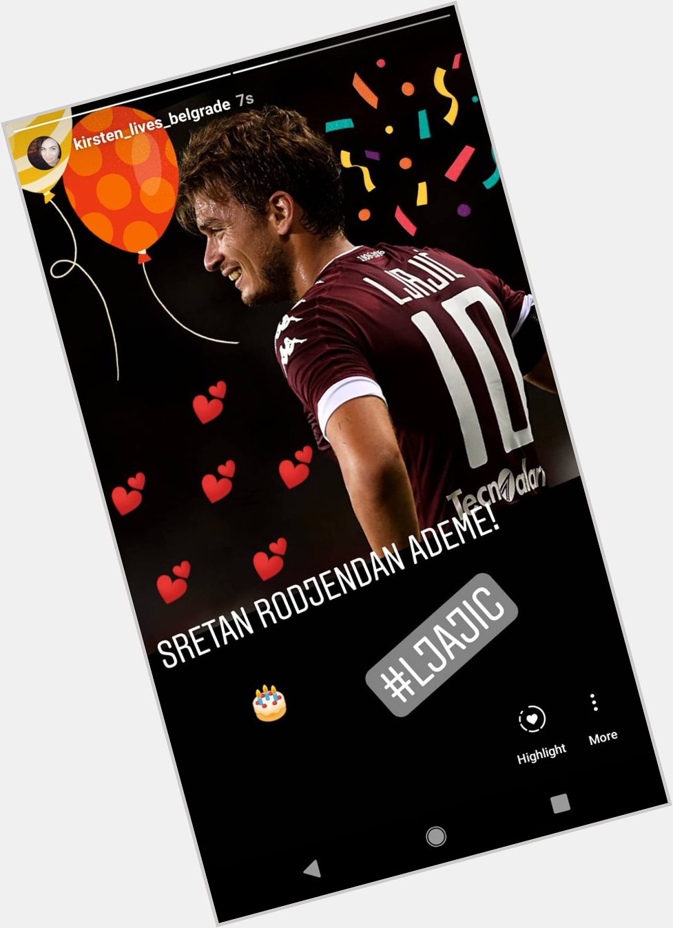 And now, a very happy birthday to the one, the only, Adem Ljajic   