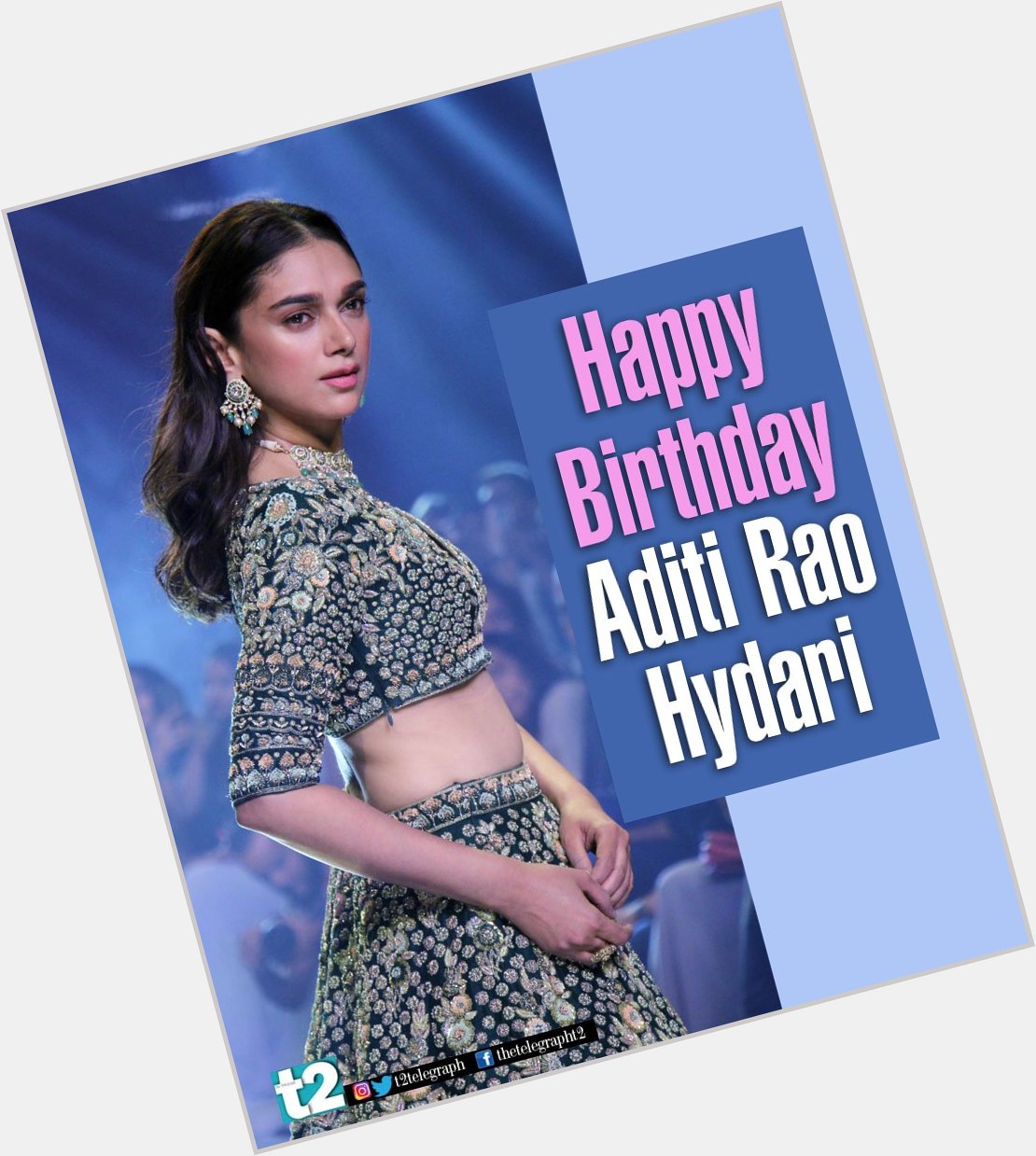 T2 wishes the gorgeous Aditi Rao Hydari a happy birthday! 