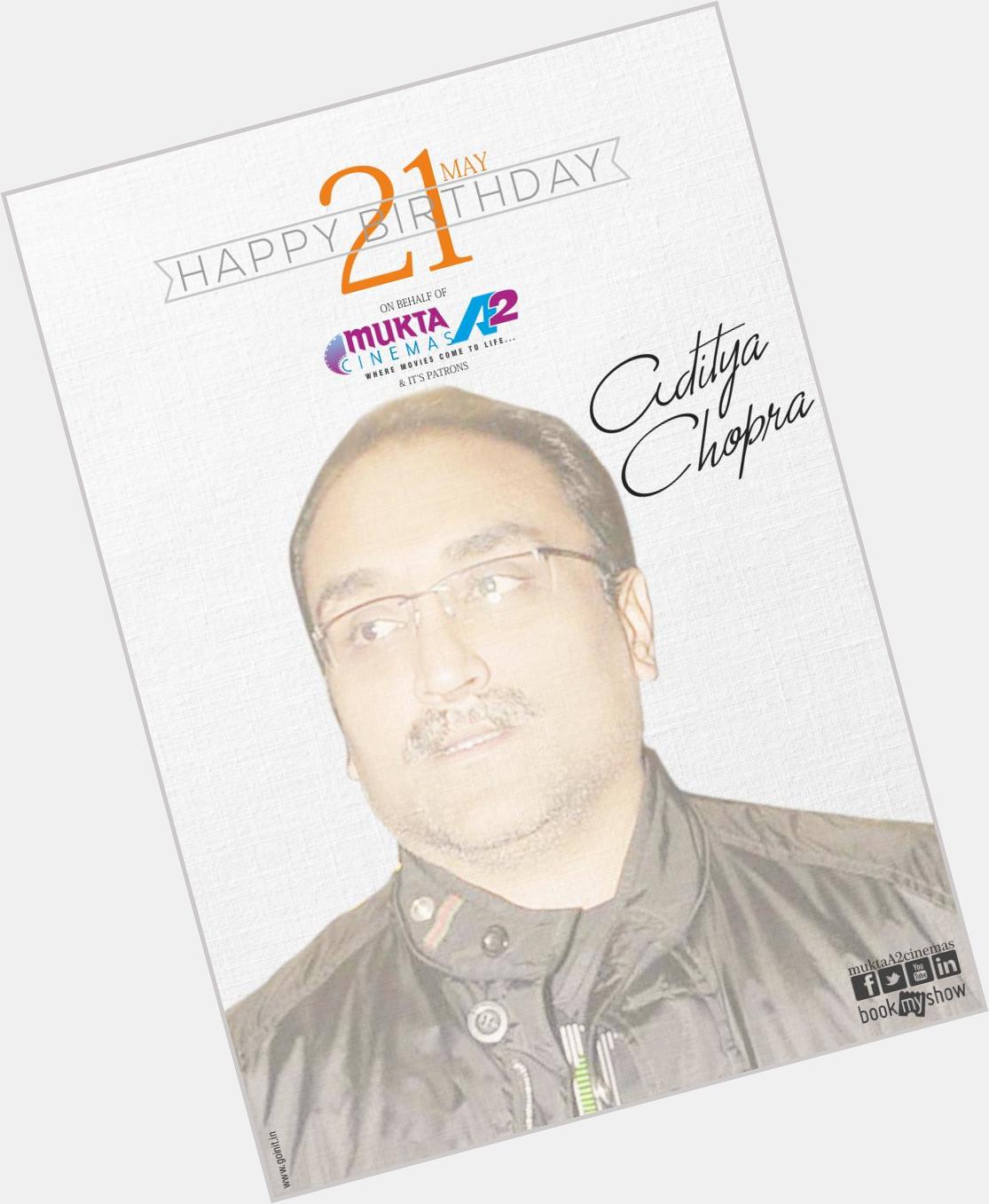 Mukta A2 Cinemas would like to wish Chopra a  very Happy Birthday! 