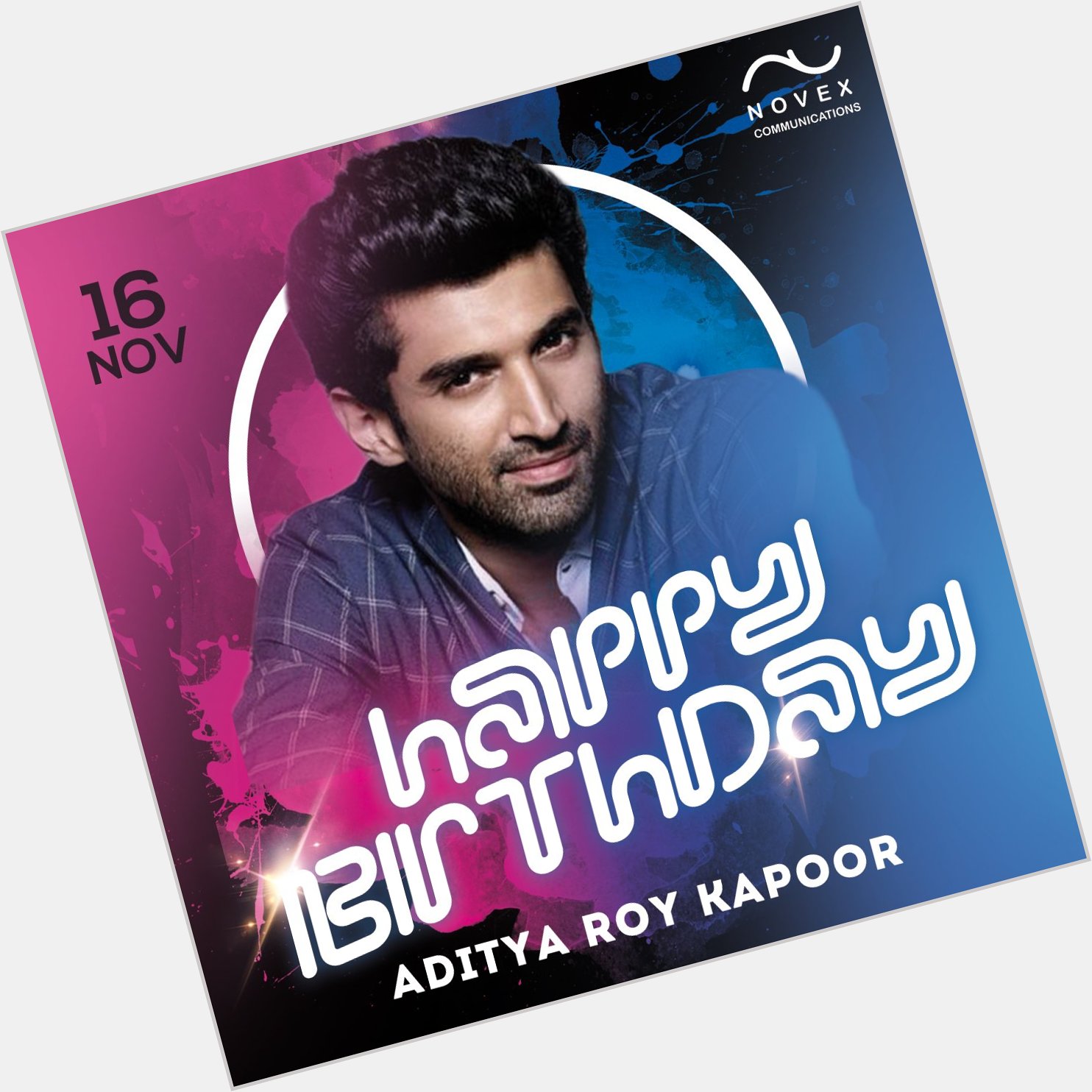 Happy Birthday to charming & talented - Aditya Roy Kapoor   
