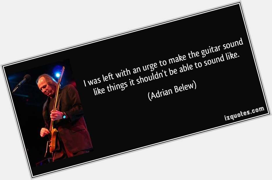 Wishing a very happy 70th Birthday to the great Adrian Belew, who was born in Covington, Kentucky Dec. 15, 1949. 