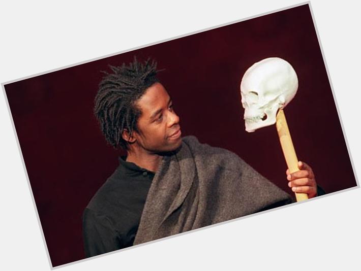 Happy birthday to Adrian Lester, here as Hamlet in Peter Brook\s 2000 production. Pic via 