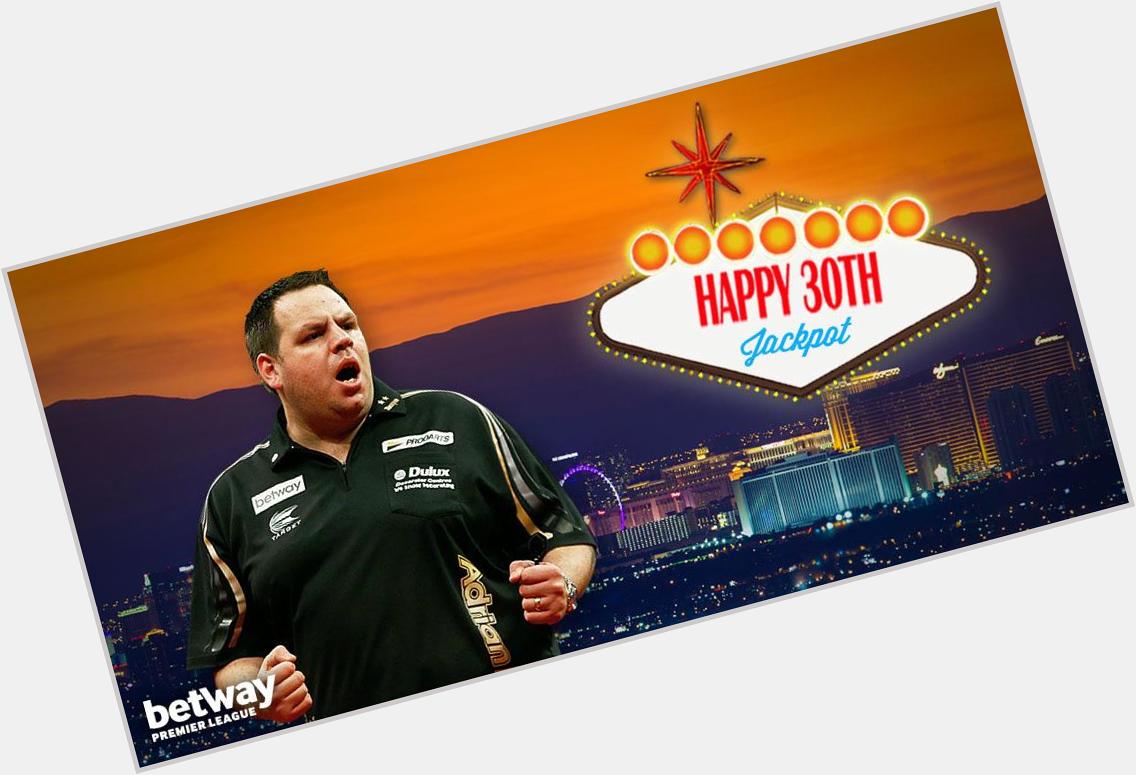 Happy Birthday to Adrian Lewis We\re sure you are busy preparing for the Premier League. 