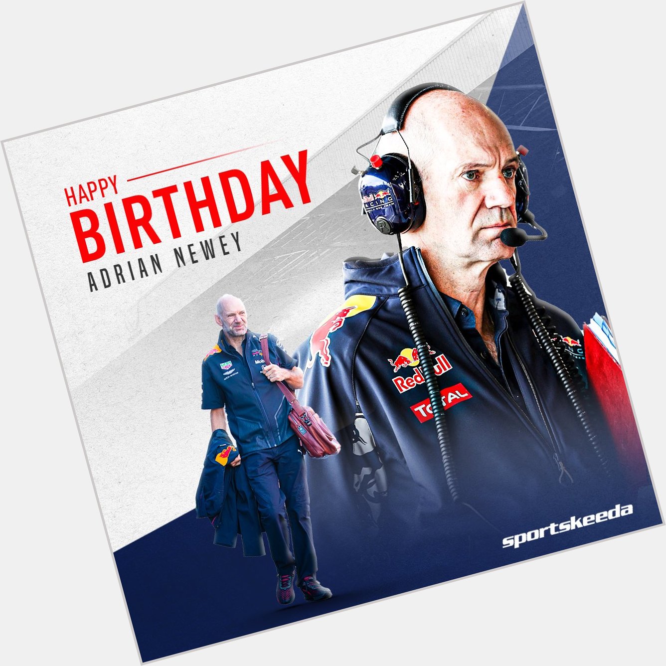 Happy Birthday to the genius behind many successful F1 cars, Adrian Newey turns 64 today!   