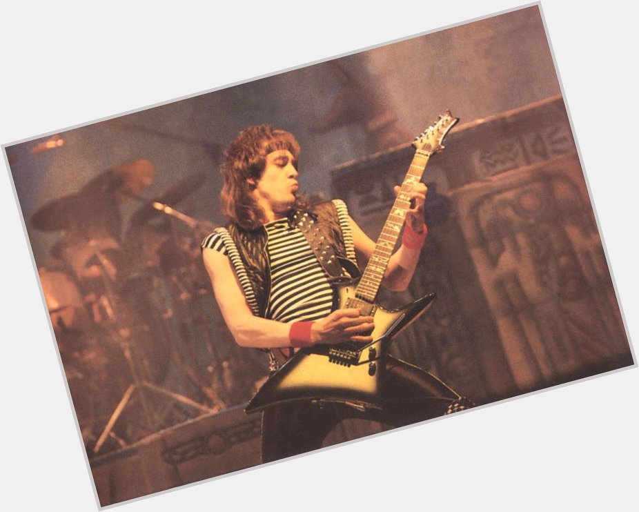 A very Happy 60th Birthday to guitarist, Mr. Adrian Smith! 