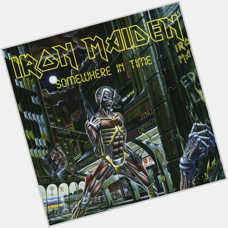 Caught Somewhere In Time by Iron Maiden Happy Birthday, Adrian Smith!                   