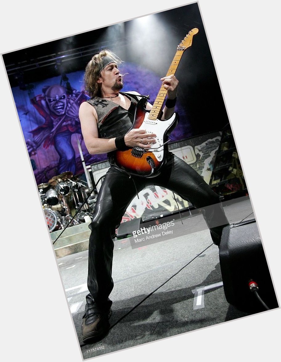 Happy Birthday to Adrian Smith shown here at 2005 with 
