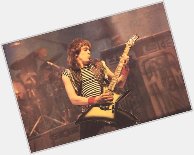 Happy Birthday to Maiden guitarist, Adrian Smith. Hope to see you on tour this summer! 