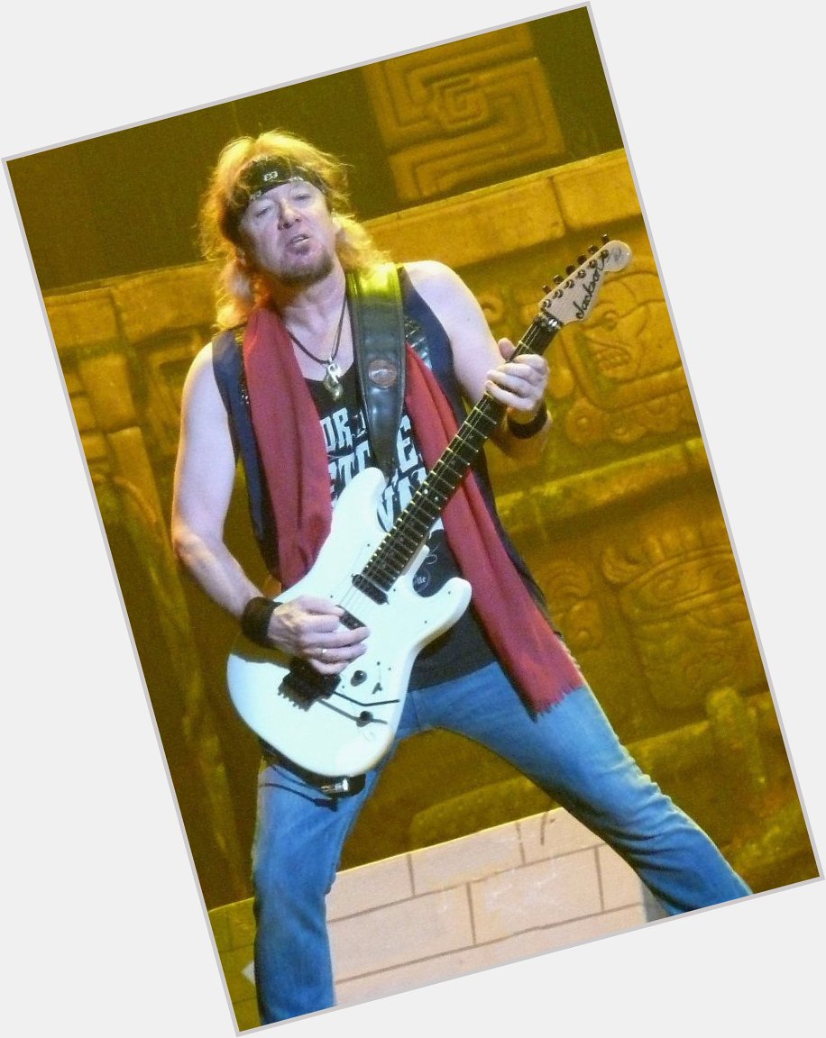 Happy birthday to the legend MR.Adrian Smith MAIDEN The Irons     