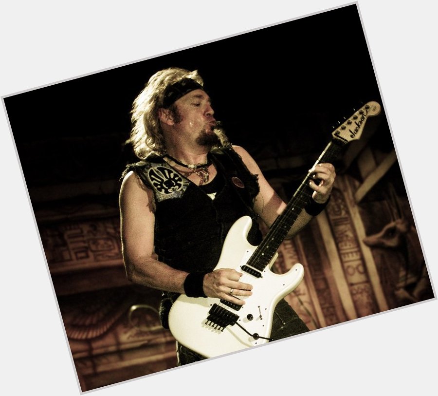 Up the Irons! A very happy 61st birthday to Iron Maiden guitarist Adrian Smith! 