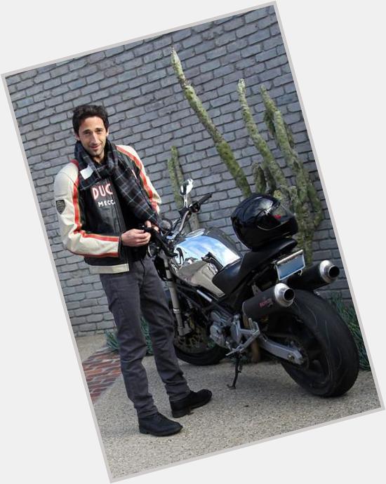 Happy Birthday to our motorcycle-mad friend Adrien Brody!  