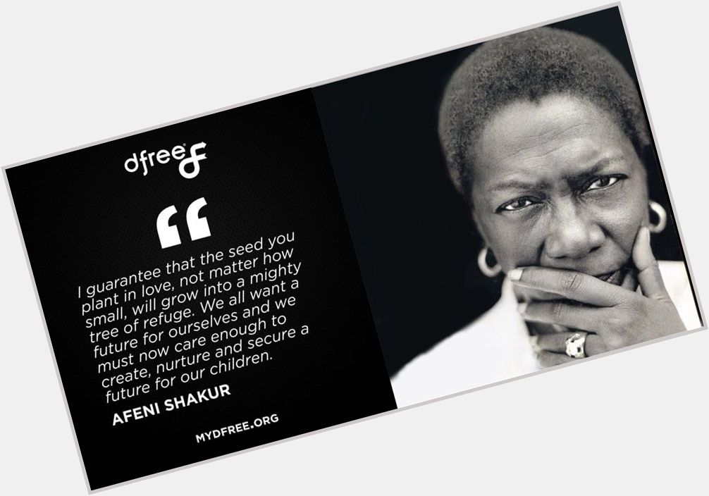 Secure a future for your children. Build generational wealth. 

Happy Birthday to the late Afeni Shakur! 