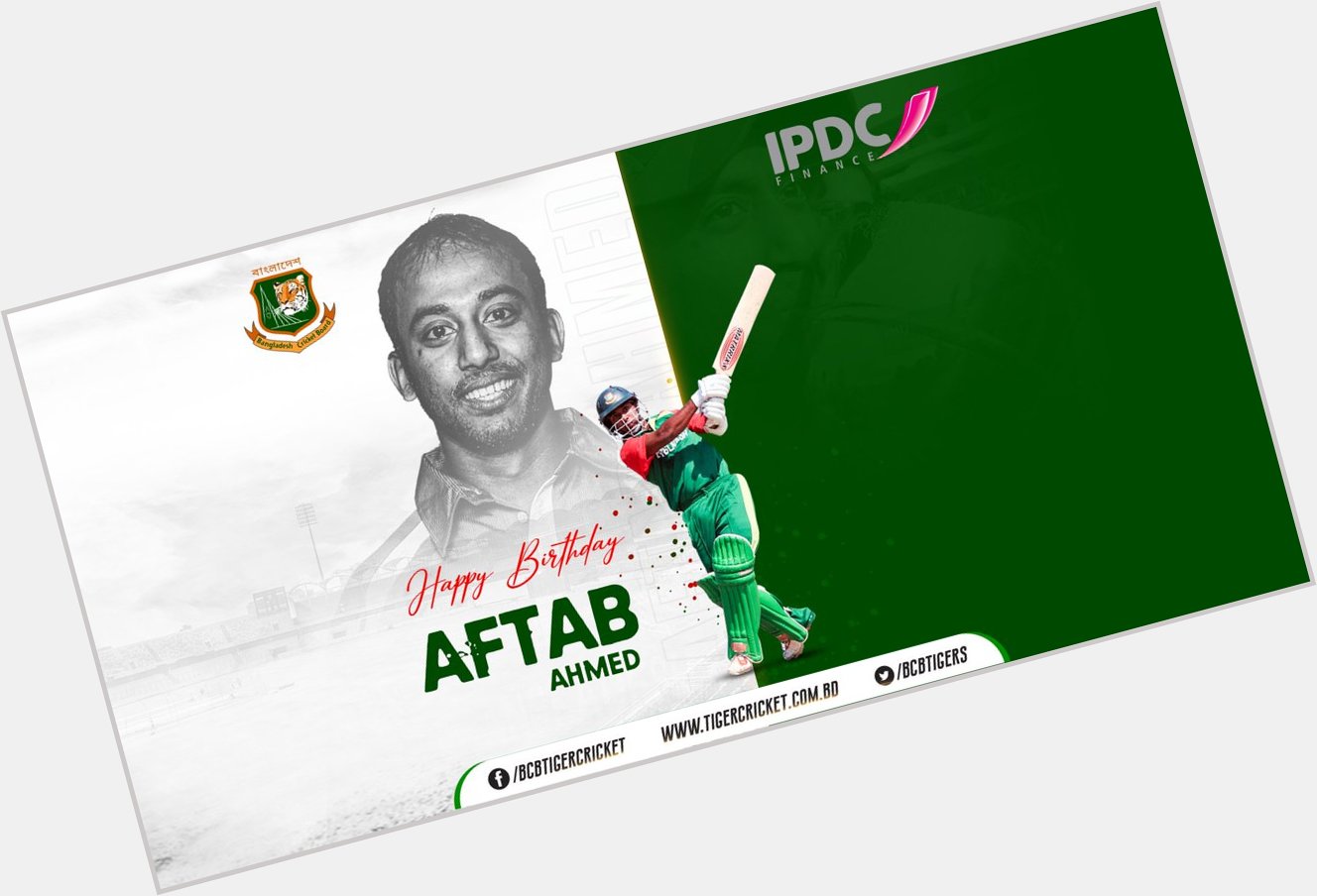  : Happy Birthday to our very own Aftab Ahmed.  (via message 