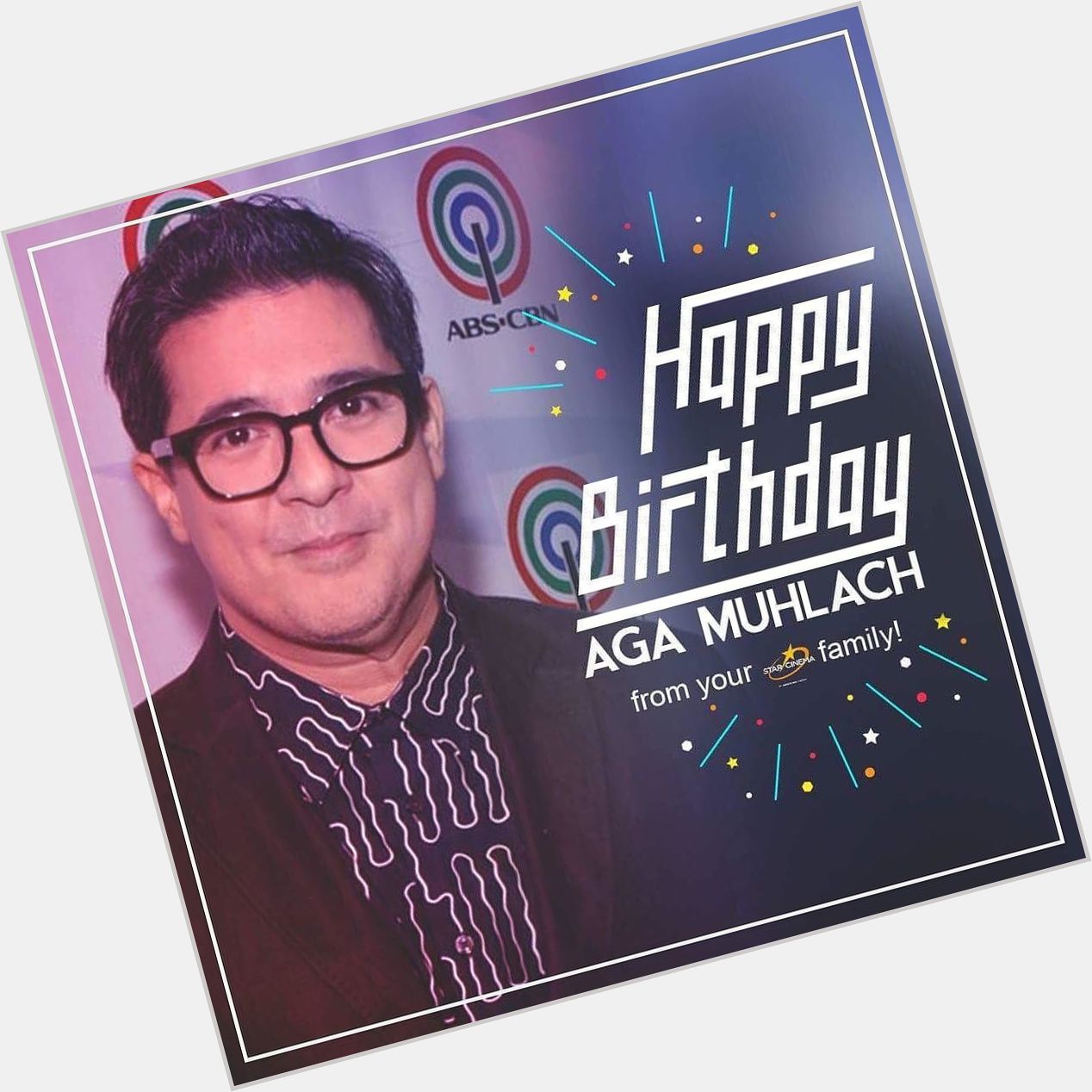 Happy birthday to our forever leading man Aga Muhlach! Have a wonderful day! 