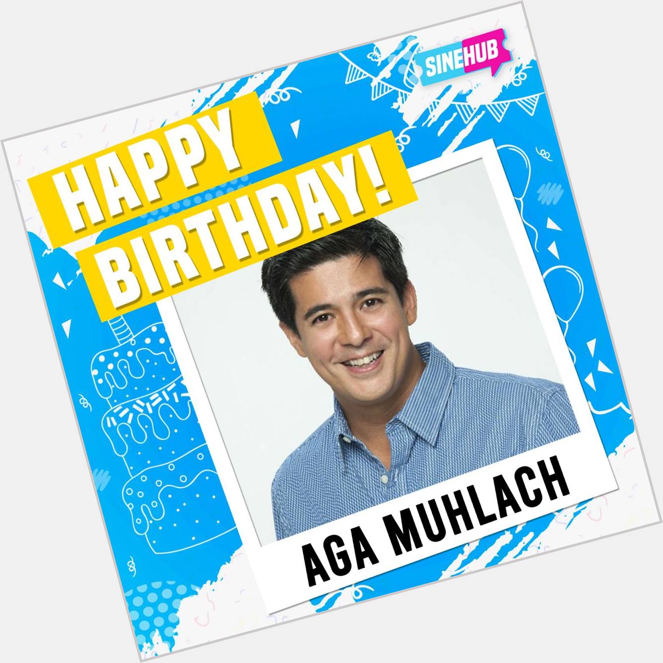 Happy birthday to our crush since the \80s, Aga Muhlach!  