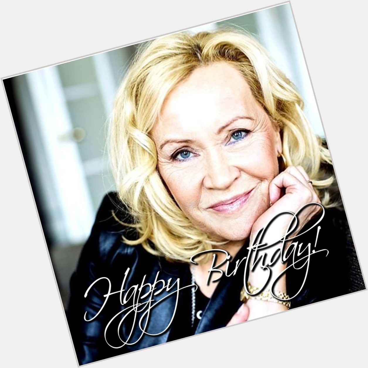 Happy best birthday wishes to ABBA\s very own Agnetha Faltskog  