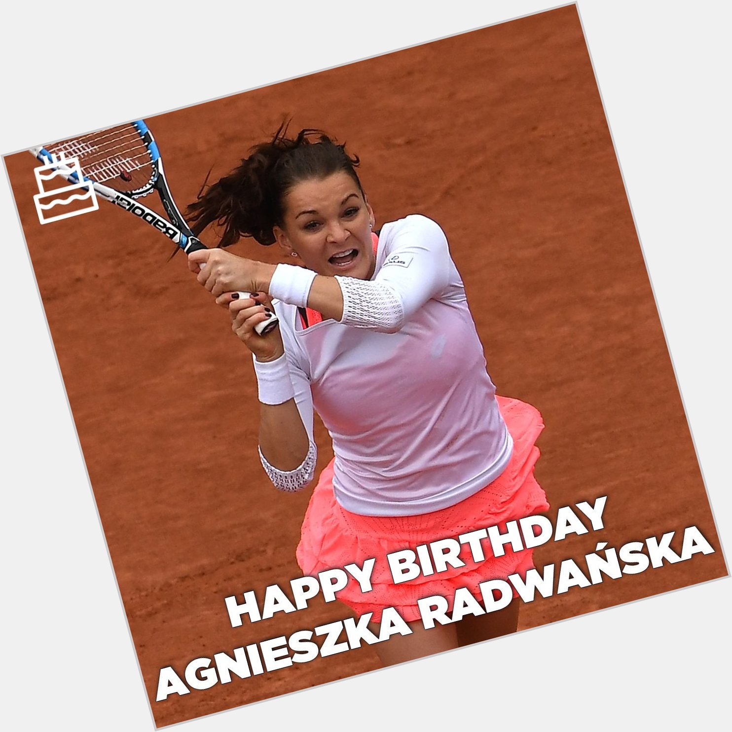 Un bon anniversaire à Agnieszka Radwa ska -----
Happy birthday Agnieszka Radwa ska !  