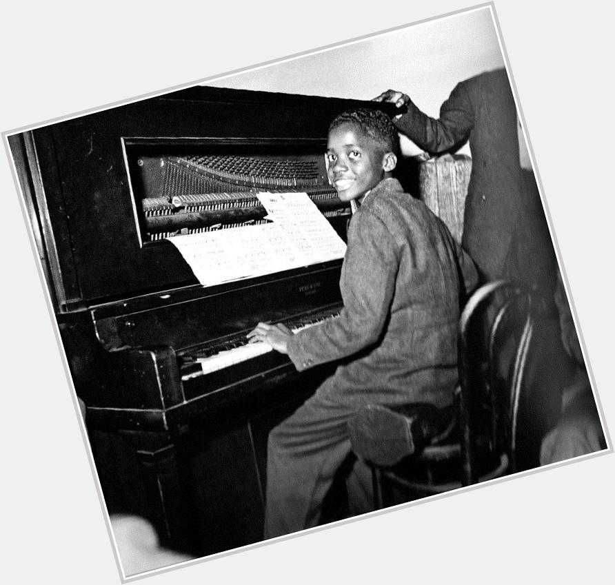  Picture of Grandmaster Ahmad Jamal as a young lad. Happy Birthday to you. 

The Future Is Bright 