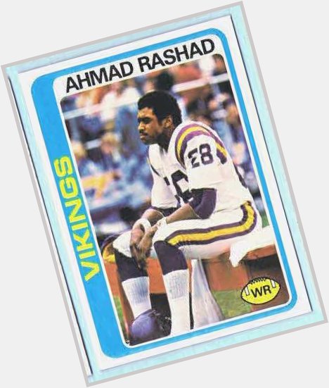 Happy Birthday to football player & sportscaster Ahmad Rash d !! 