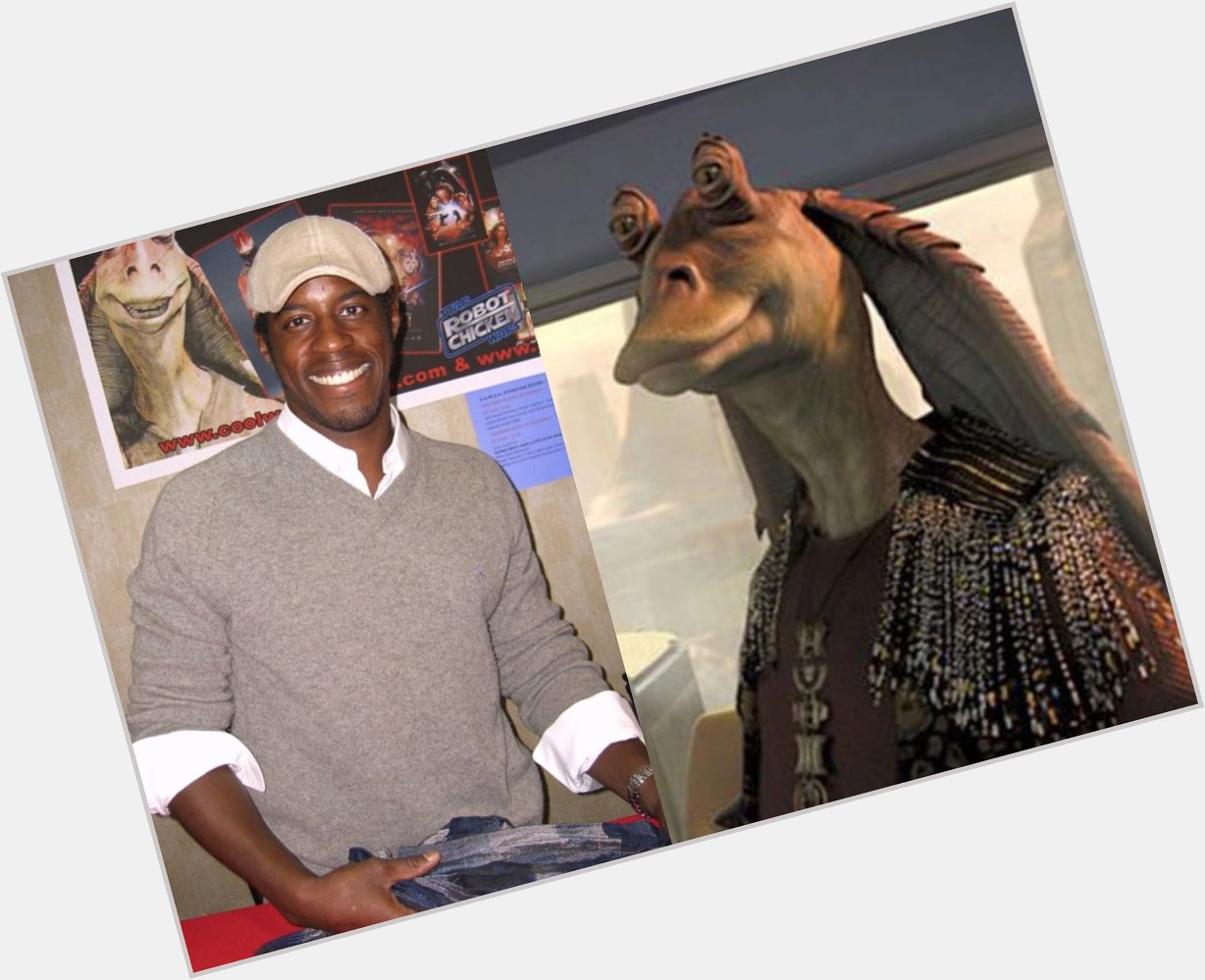 Happy 48th Birthday to Ahmed Best! The actor who played Jar Jar Binks in the Star Wars prequel trilogy. 