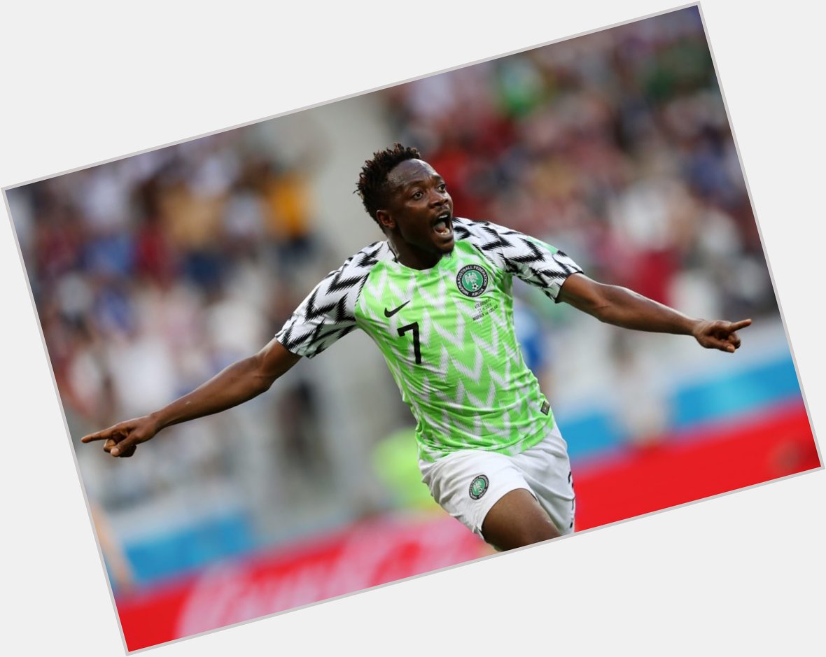 Happy birthday Ahmed Musa... More blessings to you 