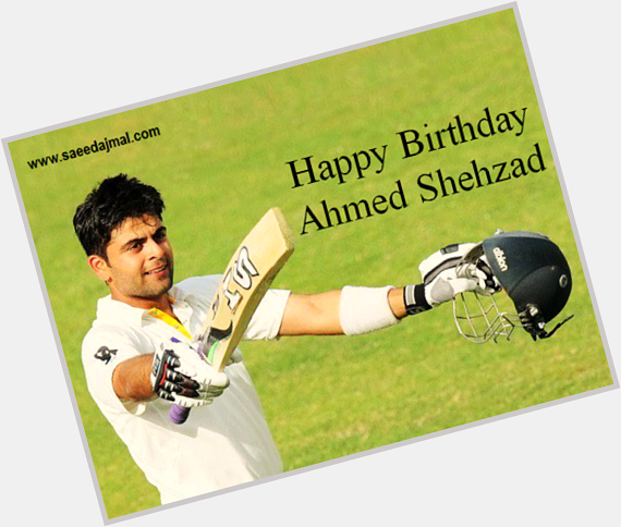 Happy Birthday to one of Pakistan\s talented opening batsman, Ahmed Shehzad. He turns 24 today. 