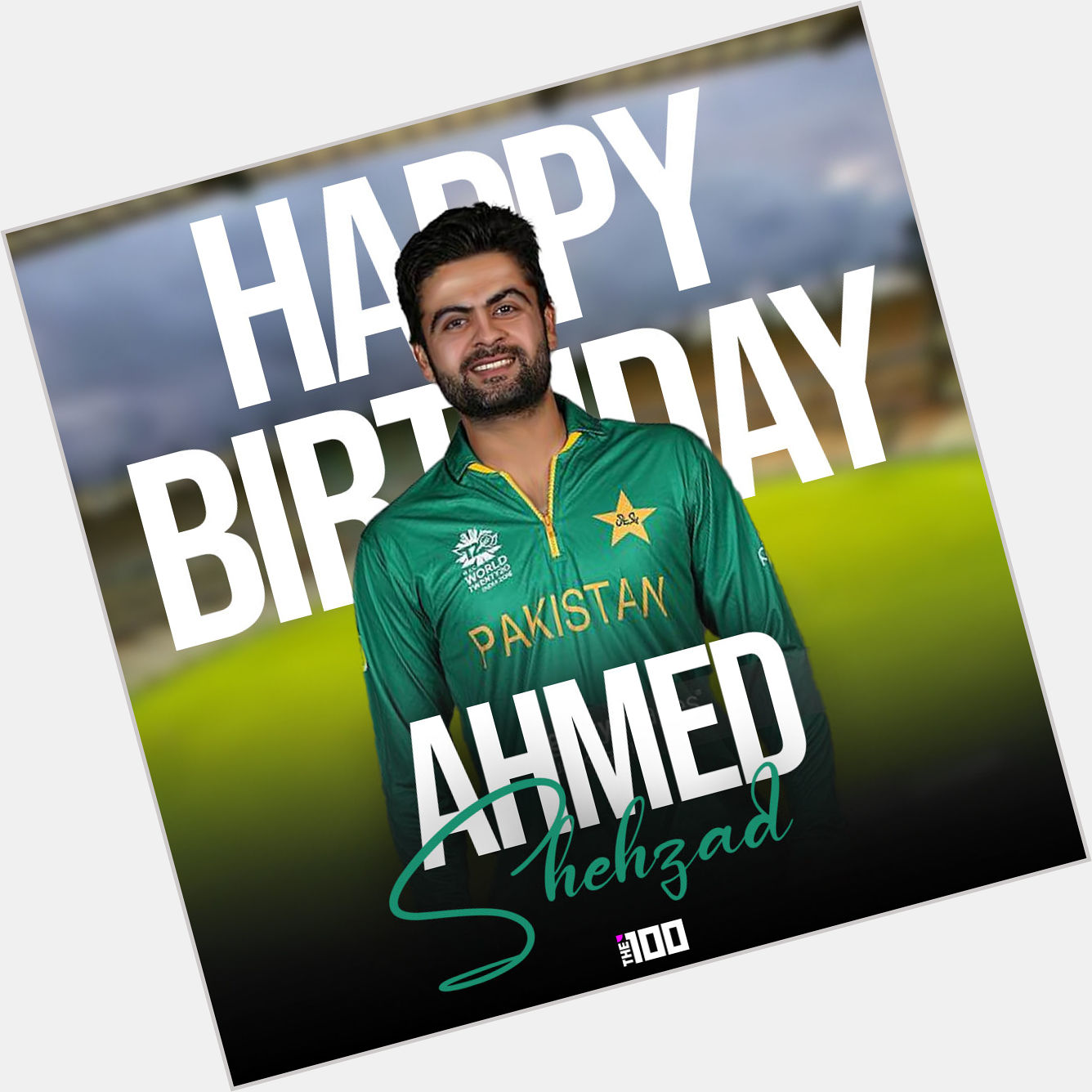 Wishing a very Happy Birthday to Pakistani batsmen Ahmed Shehzad  