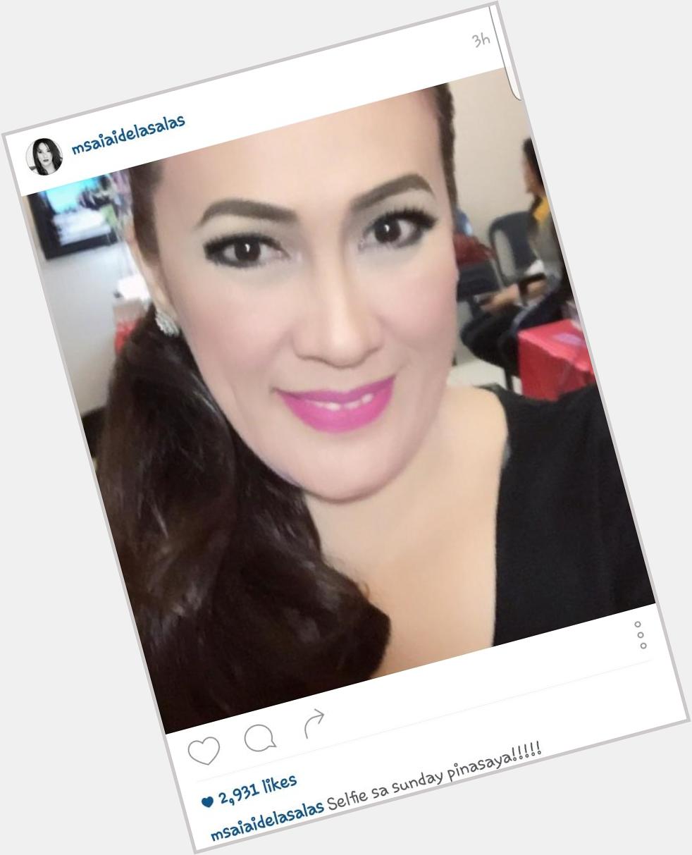 HAPPY BIRTHDAY sa ating COMEDY CONCEQUEEN, Ms. AI AI DE LAS ALAS! God Bless po and have a Good One! CTTO 
IG 