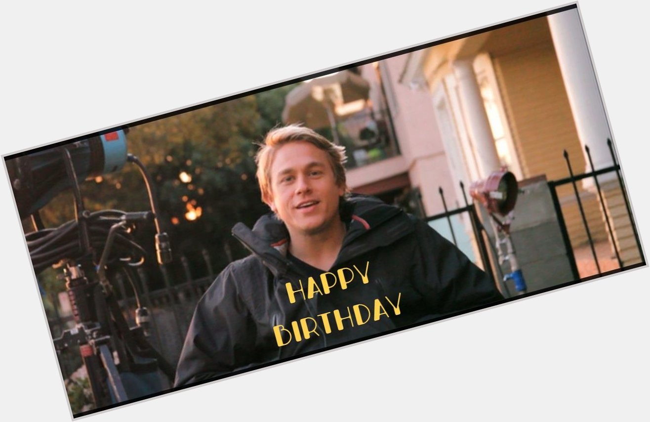 Charlie Hunnam x Aidan Gillen
Happy Birthday 